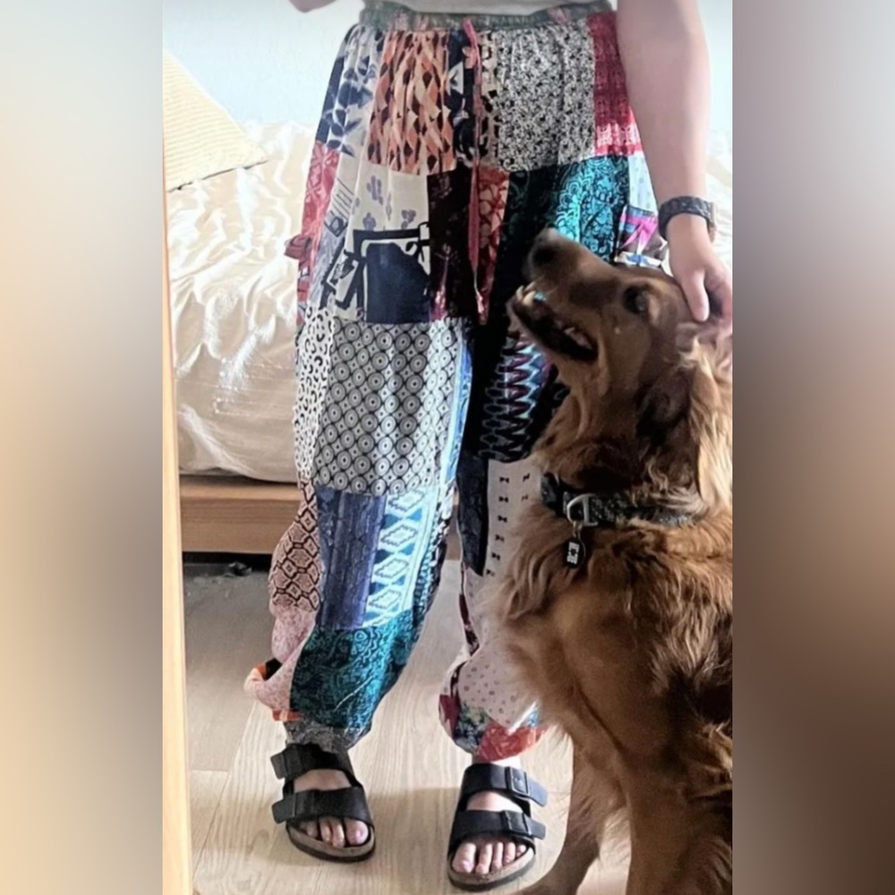 Patchwork Joggers - image 2